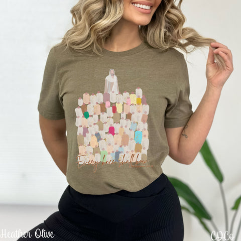 Every Knee Shall Bow Neutrals 2769 DTF