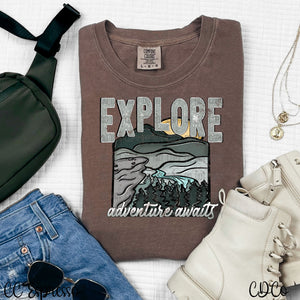 Explore Adventure Awaits 5754 DTF