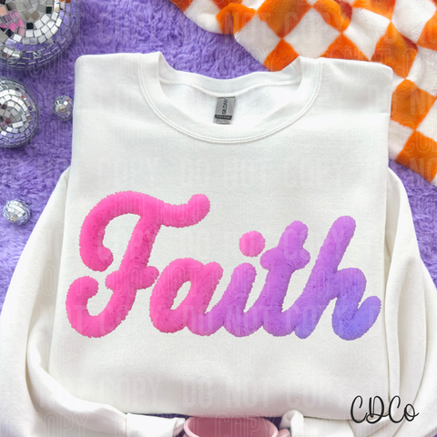 Faith Fur Ombre 6753 DTF