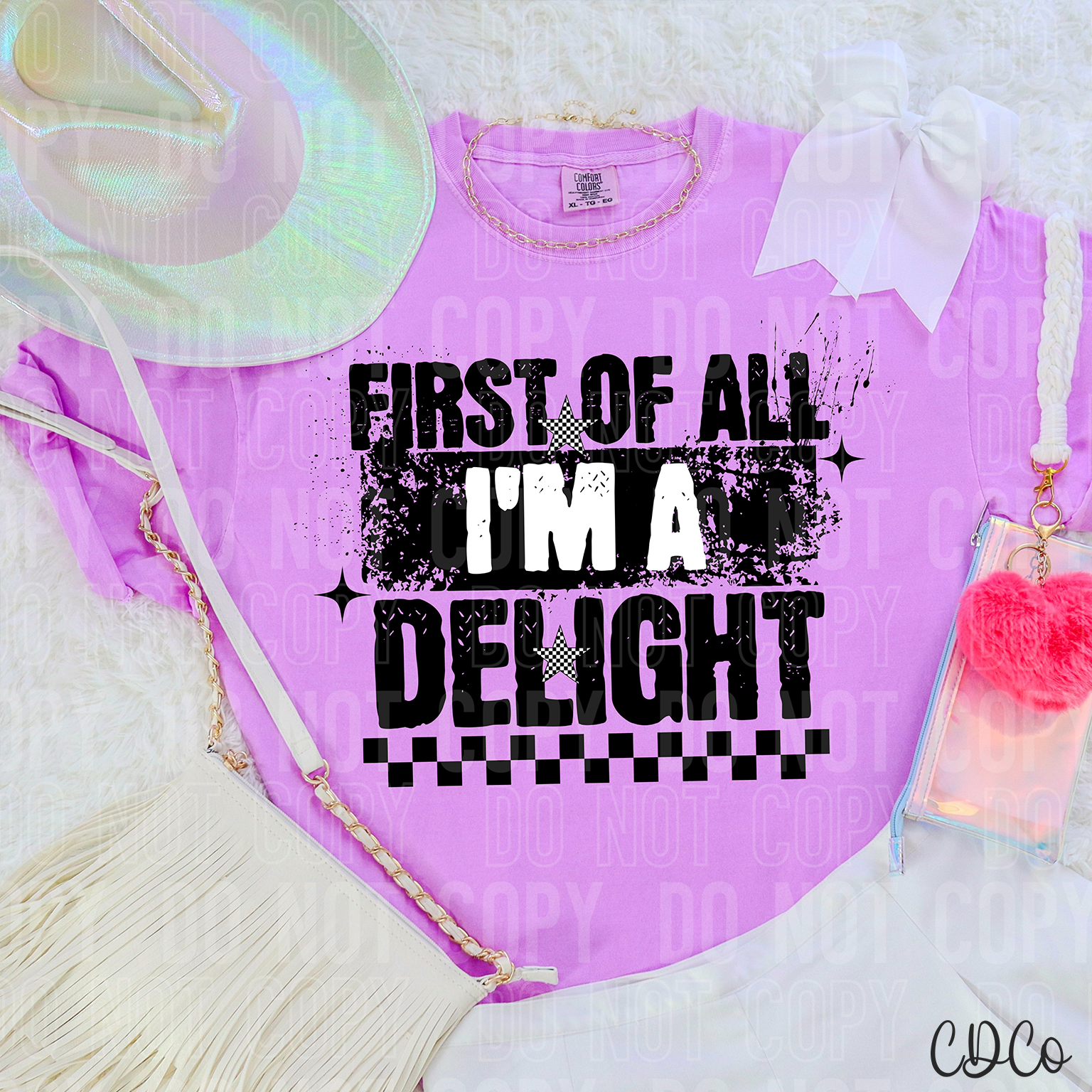 First Of All I'm a Delight 3980 DTF