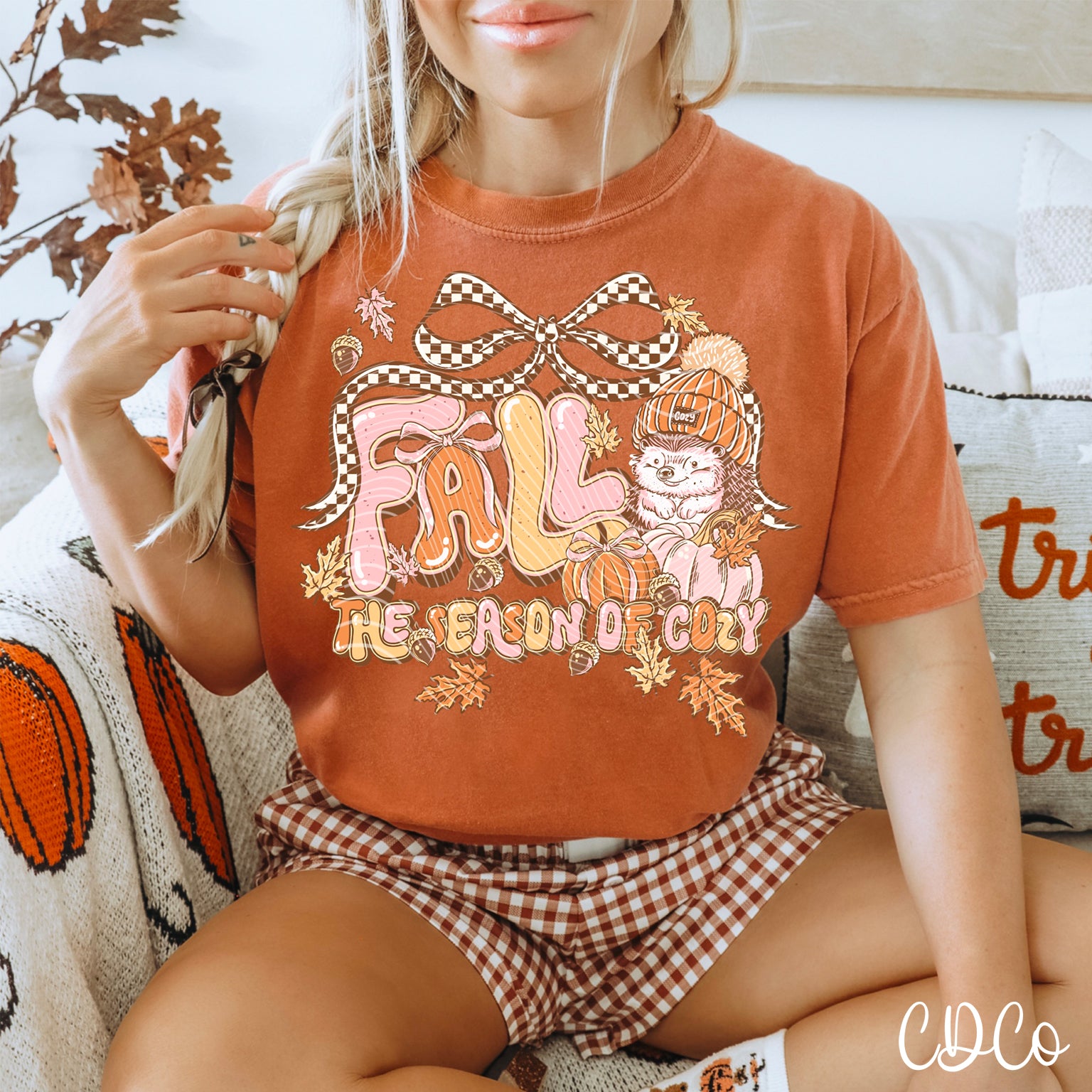 Fall The Season of Cozy 6465 DTF