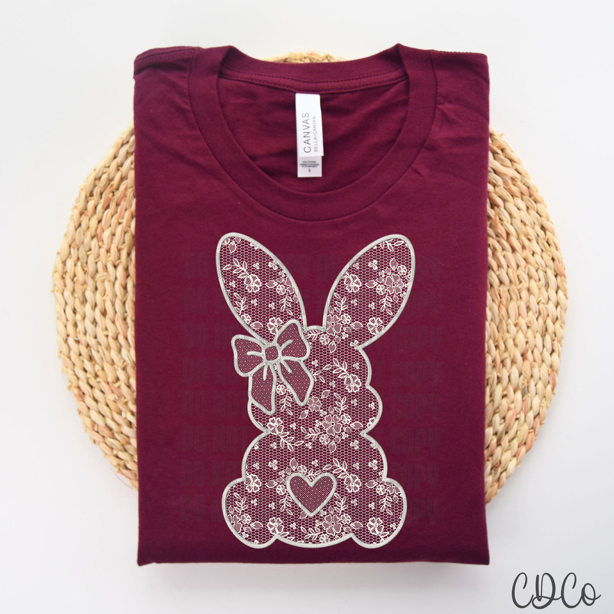 Faux Lace Bunny 2779 DTF