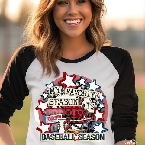 My Favorite Season is Baseball Season DTF