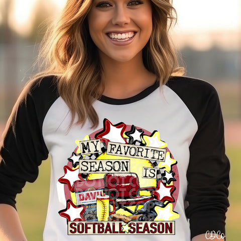 My Favorite Season is Softball Season DTF