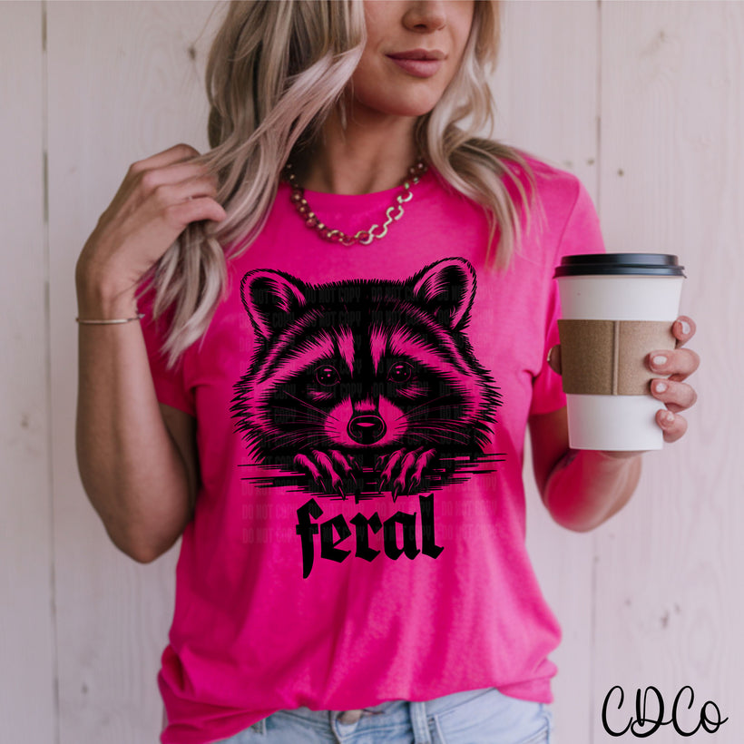One Color Screen Print Transfers
