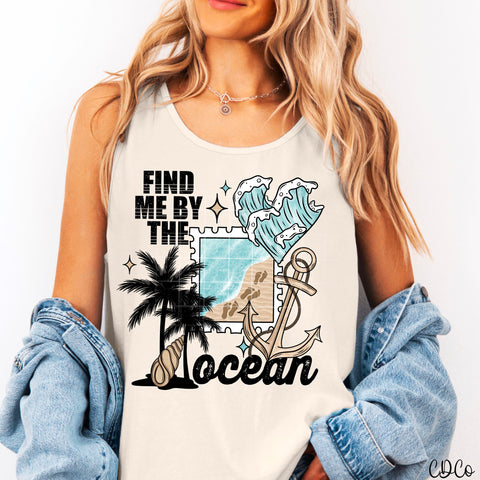 Find Me By the Ocean 5444 DTF