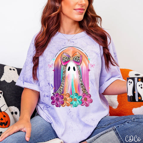 Bright Ghost Flowers 5963 DTF