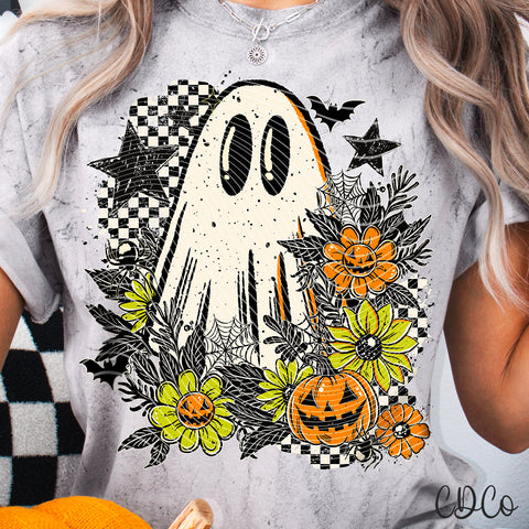 Floral Ghost 6466 DTF