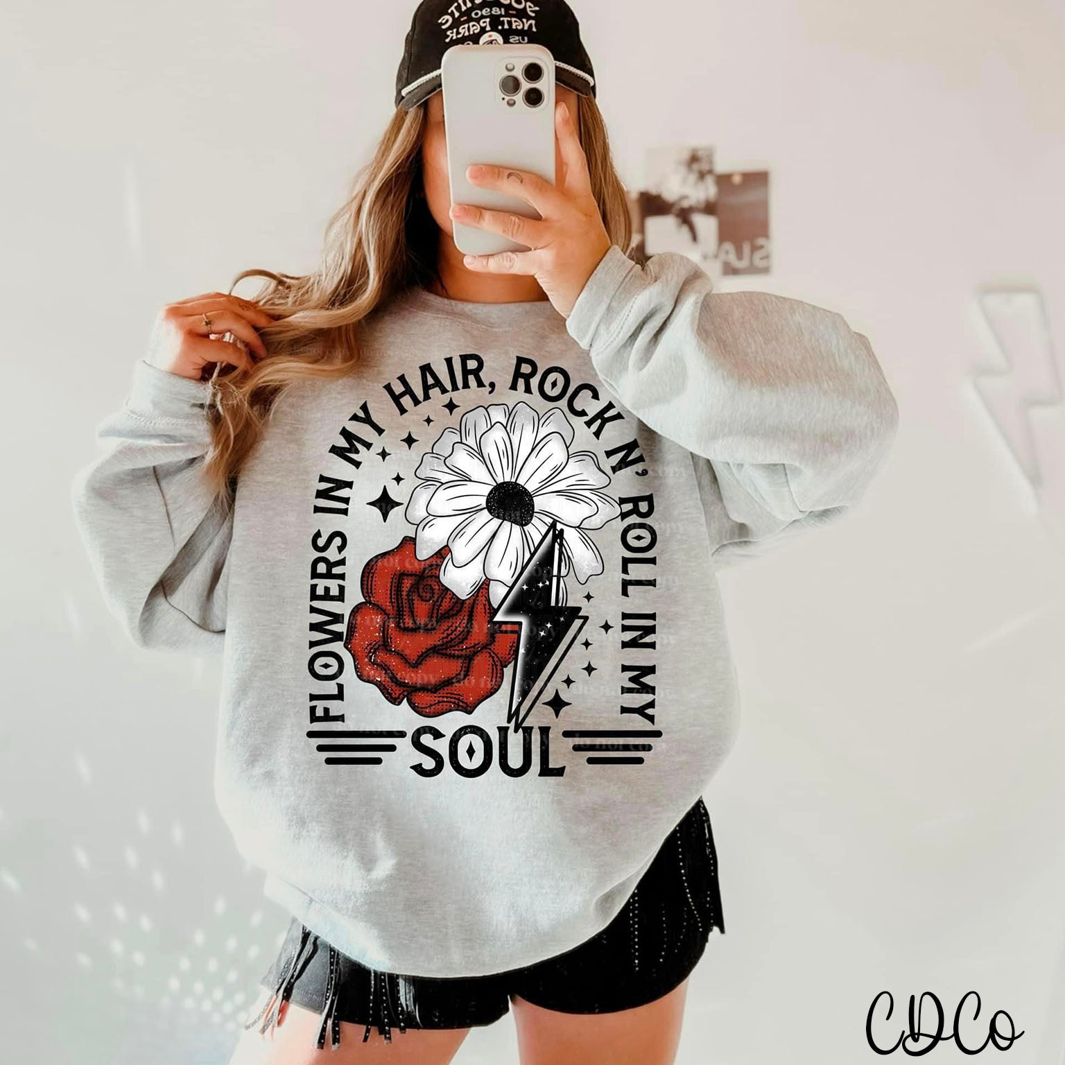Flowers in My Hair Rock N Roll in My Soul DTF