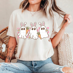 Ghost Bunny Trio Checked 2836 DTF