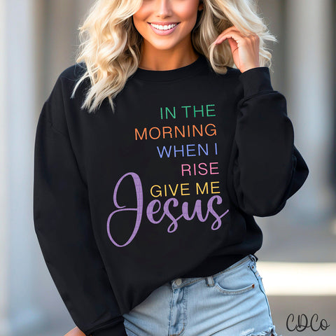 Give Me Jesus Color 3735 DTF