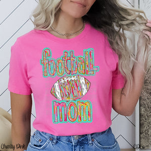 Glitz Football Mom DTF