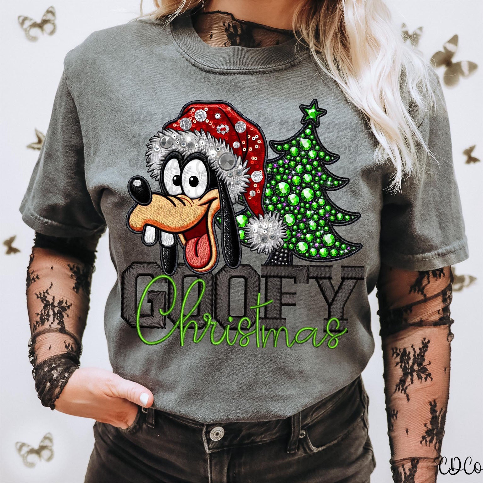 Goof Christmas Faux DTF