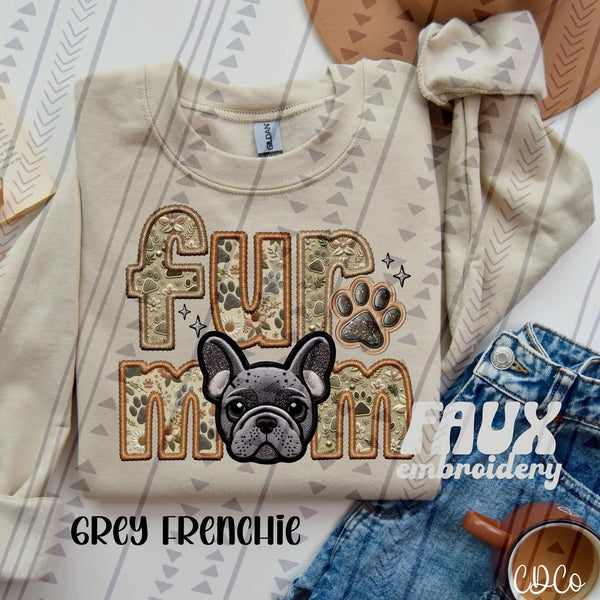 Fur Mom Dog Faux Embroidery DTF (4 of 6)