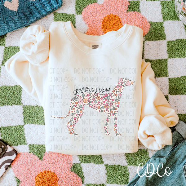 Dog Mom Floral 5 of 6 DTF