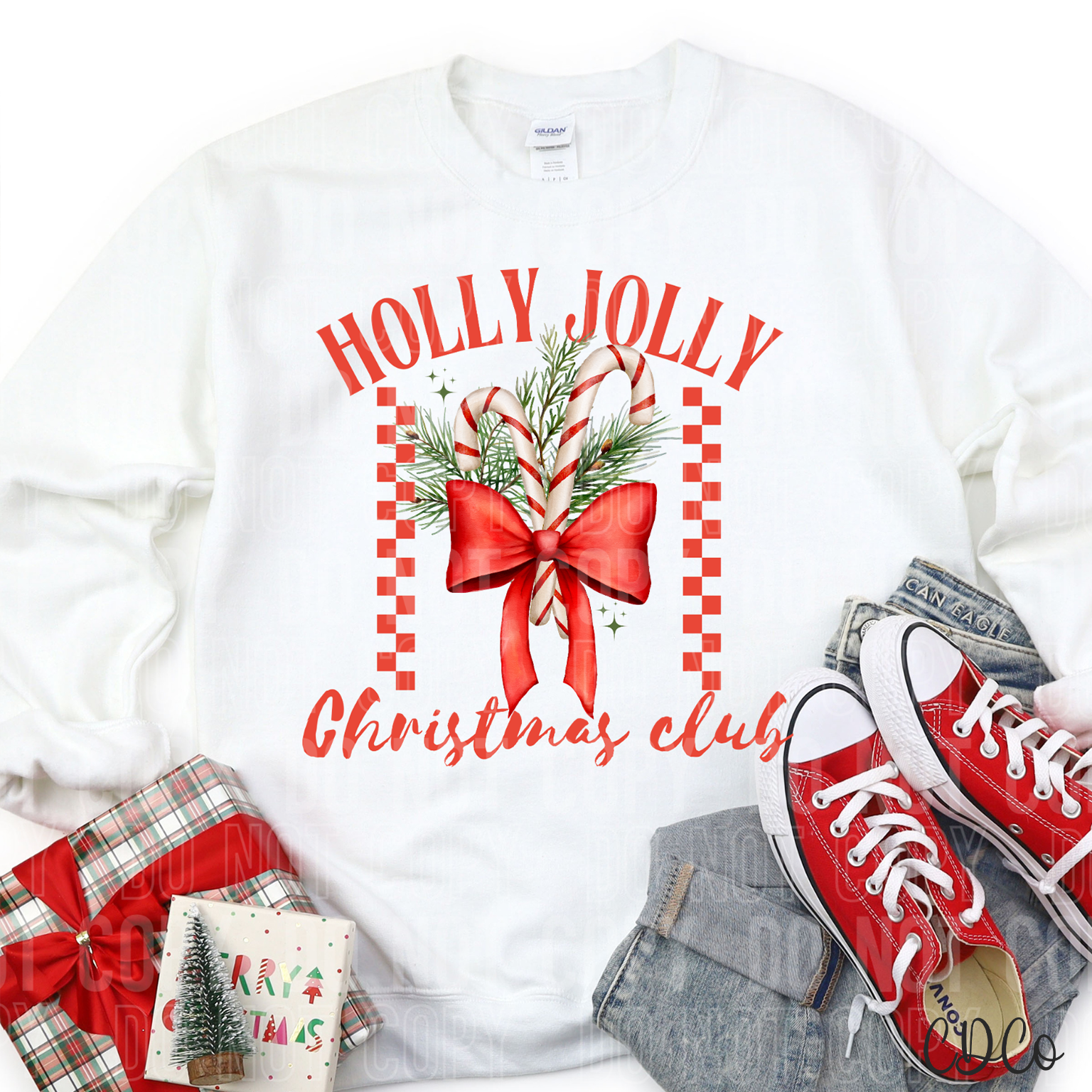 Holly Jolly Christmas Club 3078 DTF