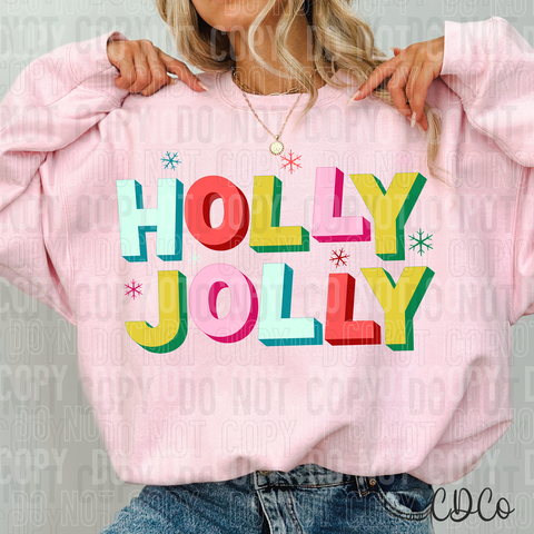 Holly Jolly 6614 DTF