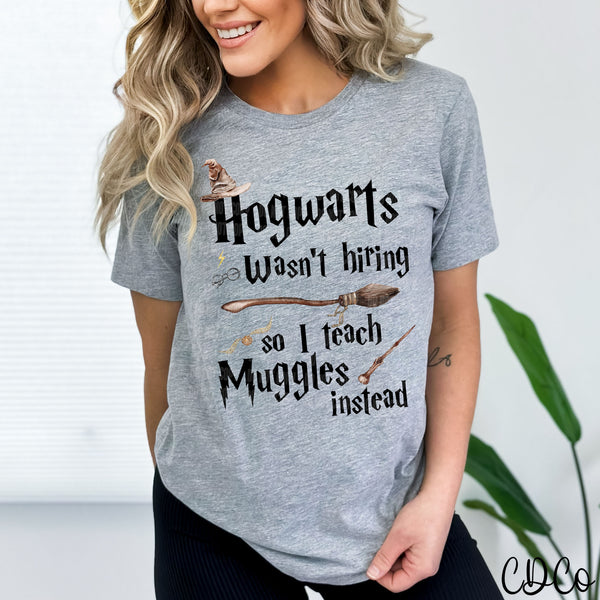 HW Wasn't Hiring So I Teach Instead Wizard DTF