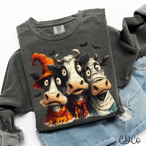Halloween Cow Trio 6662 DTF