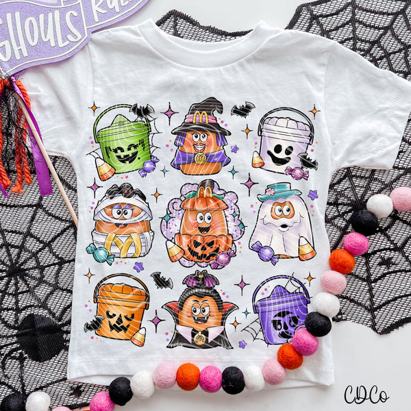 Halloween Nuggies Bucket Grid 2047 DTF