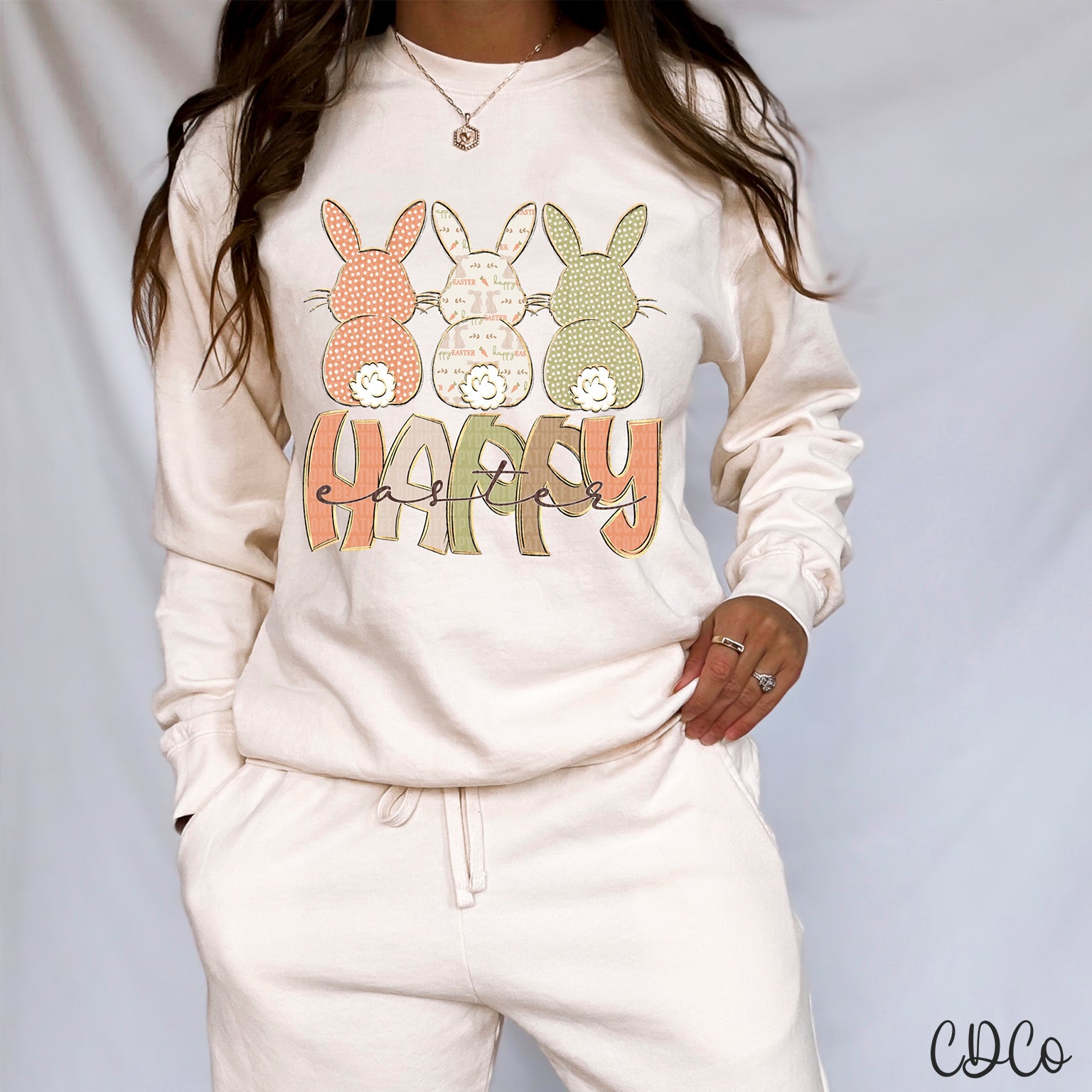 Happy Easter Bunnies 3571 DTF