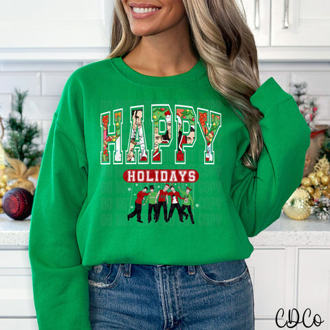 Happy Holidays Band 2297 DTF