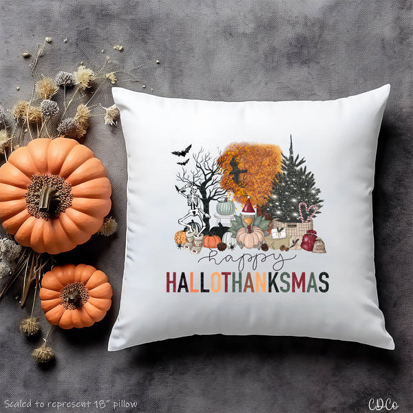 Happy Hallothanksmas Scene 2132 DTF