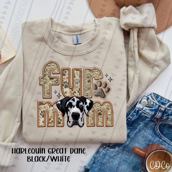 Fur Mom Dog Faux Embroidery DTF (6 of 6)
