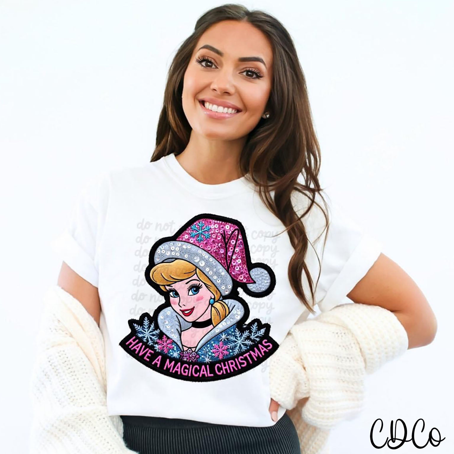 Have a Magical Christmas Faux DTF