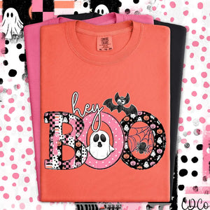 Hey Boo Doodle Bats 6416 DTF