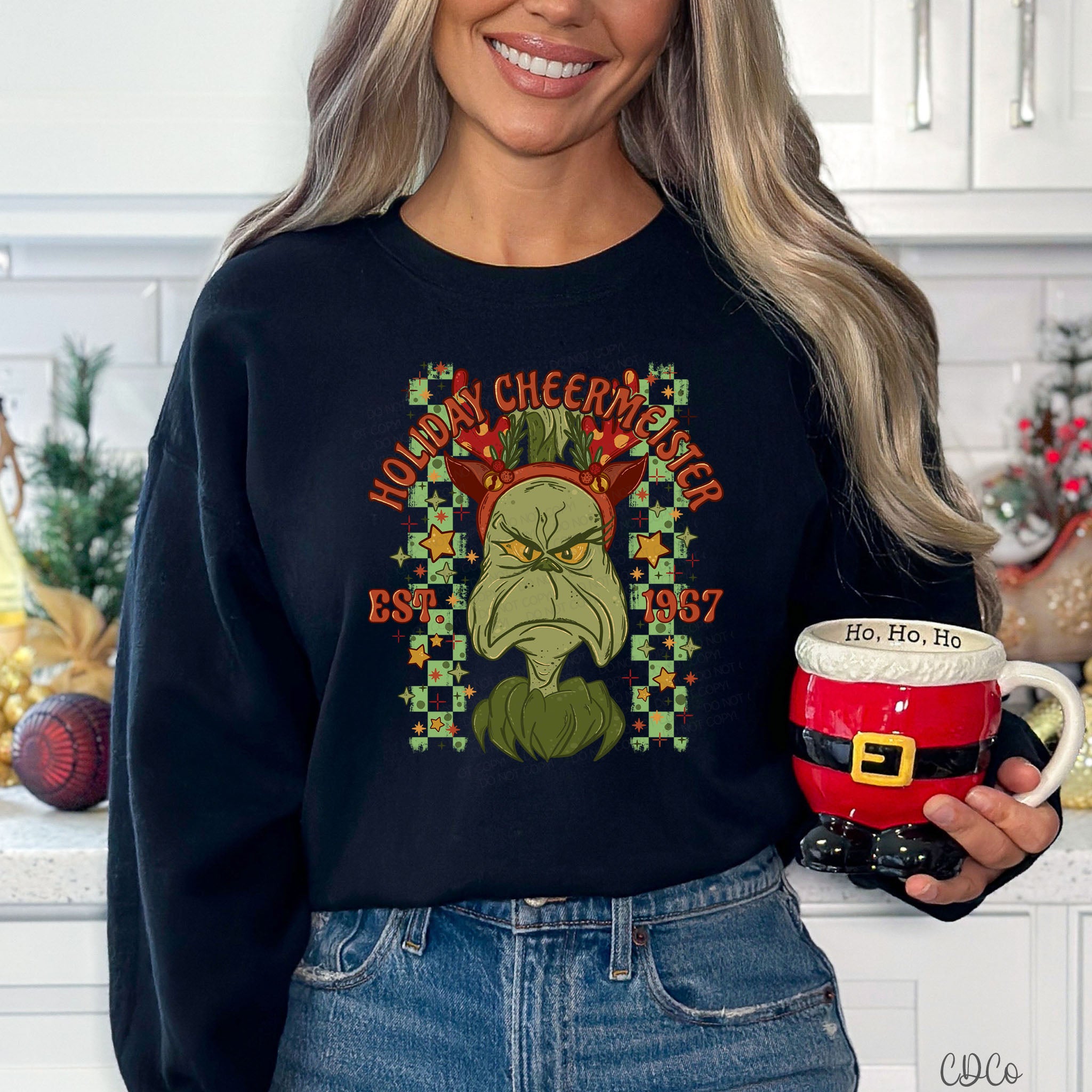 Holiday Cheermeister Checkered DTF