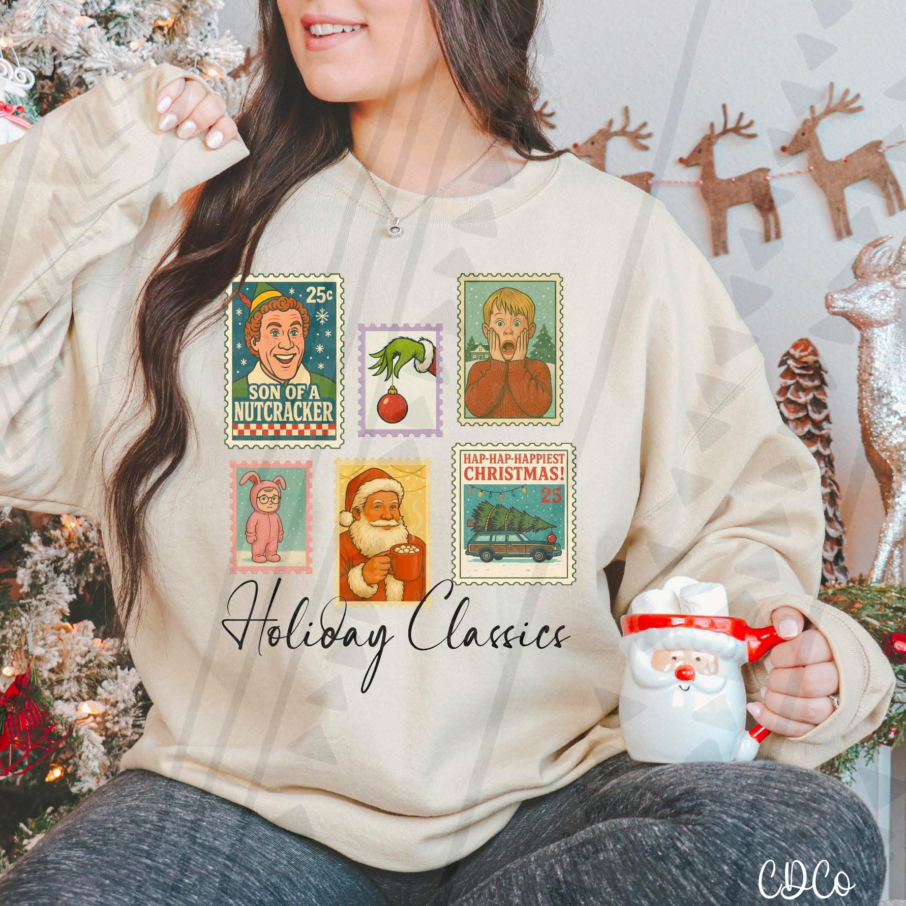 Holiday Classics Vintage Stamp GG 5606 DTF