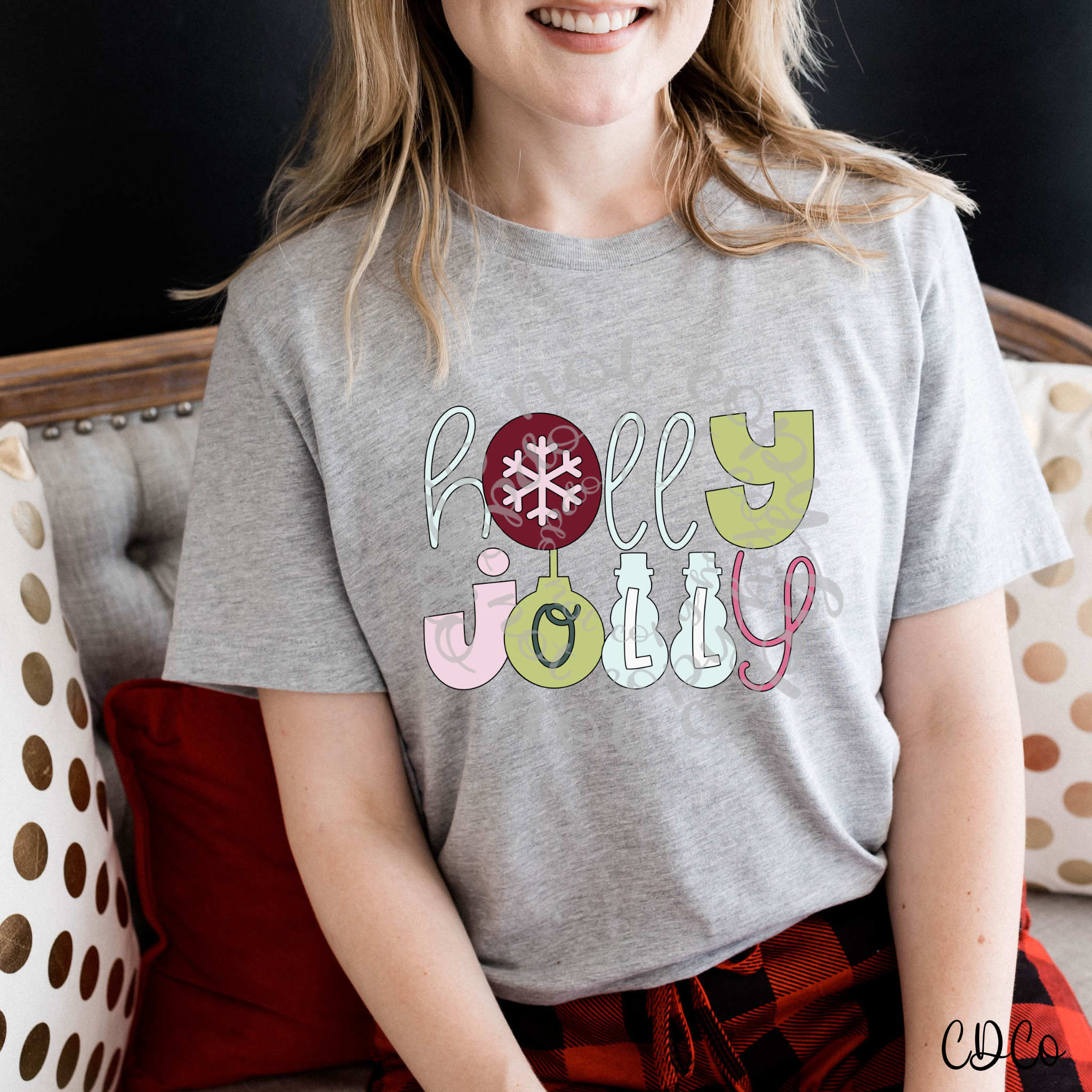 Holly Jolly DTF