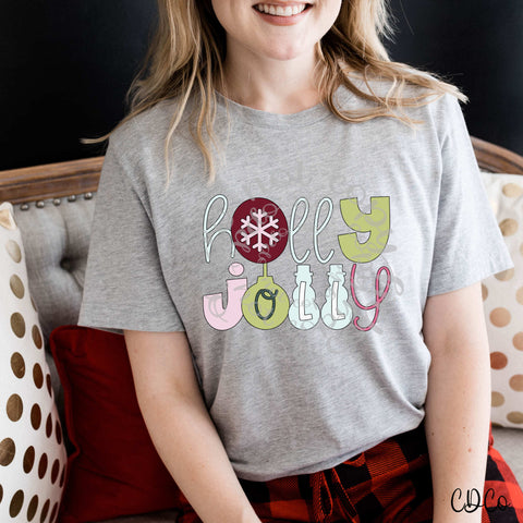 Holly Jolly DTF