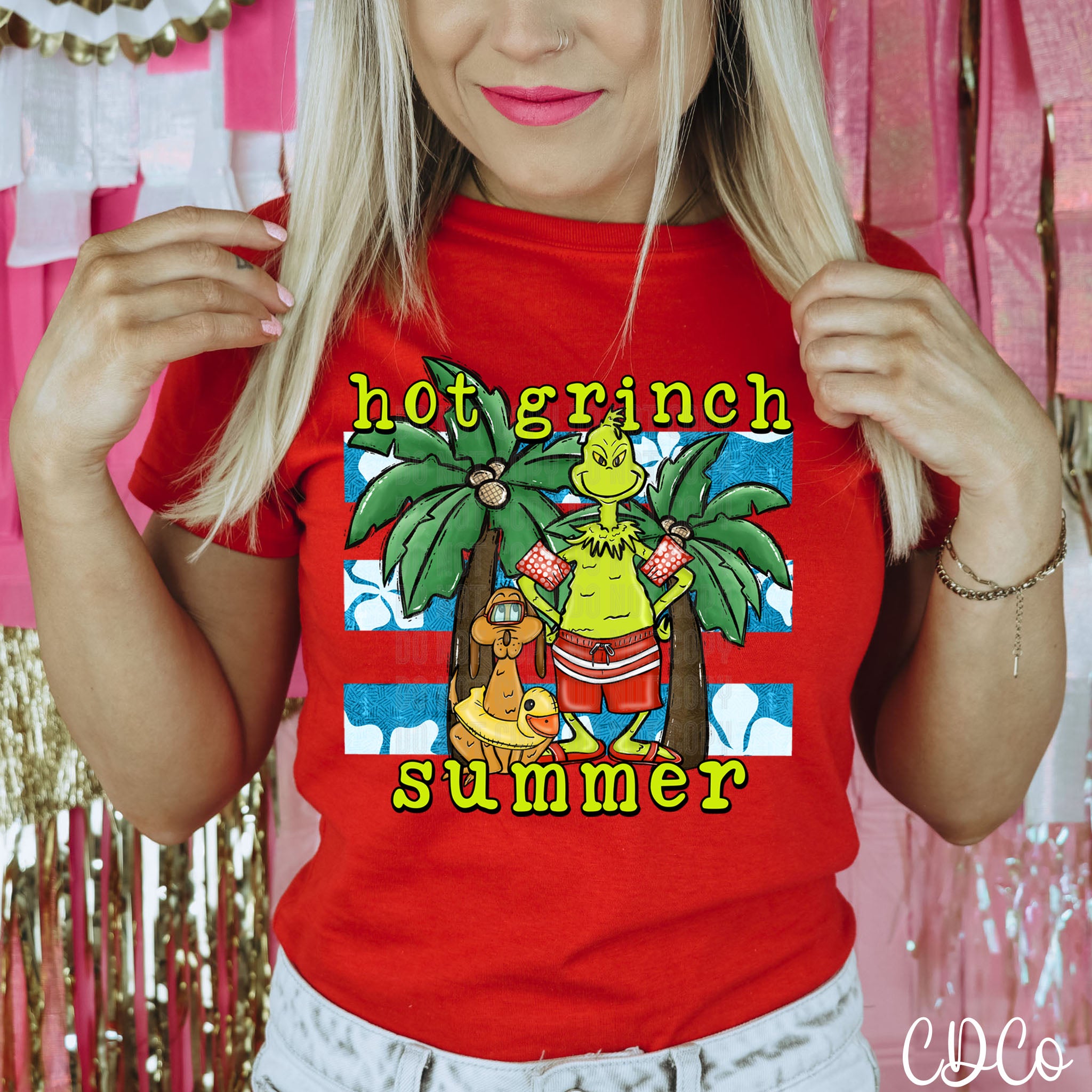 Hot Green Guy Summer DTF