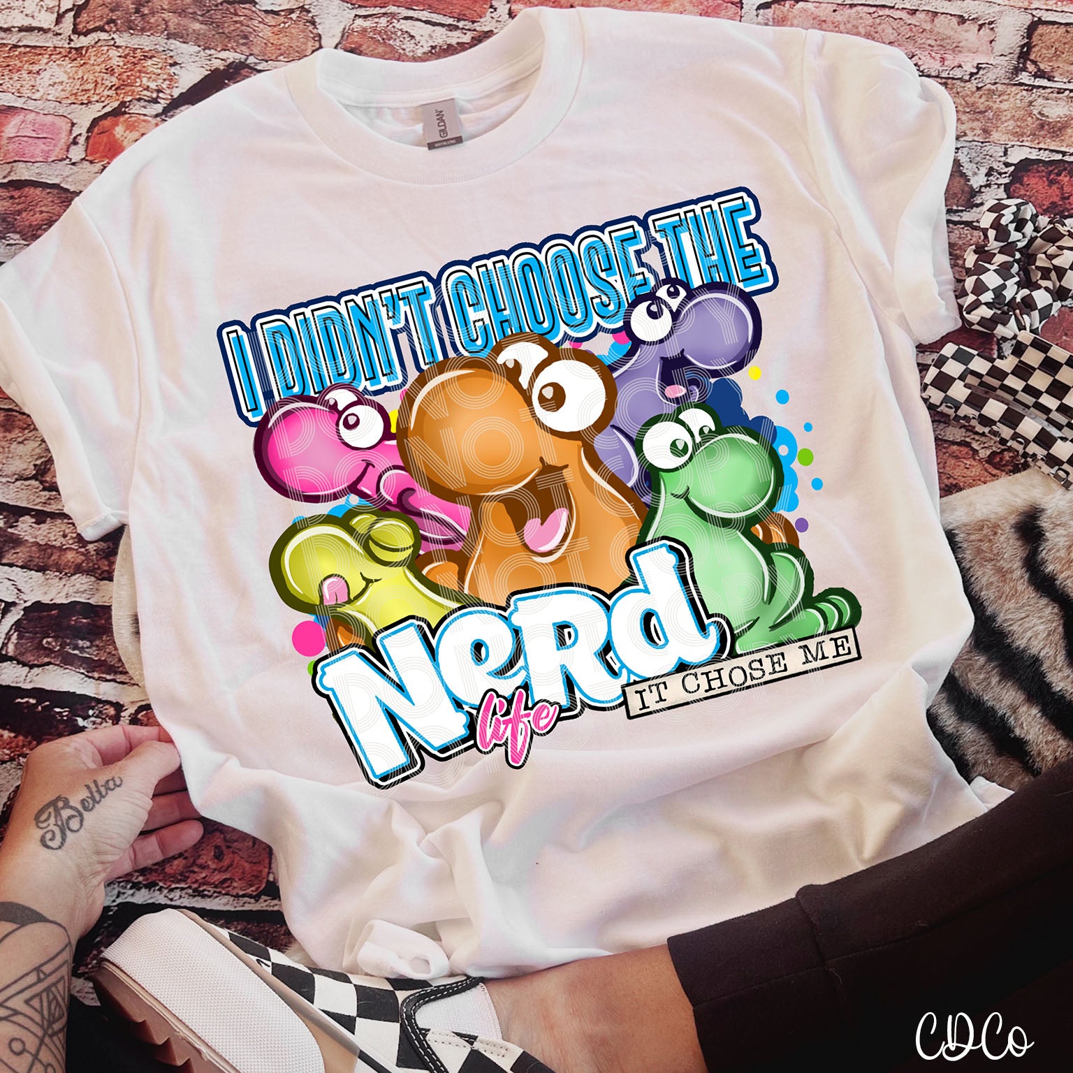 I Didn't Choose the Nerd Life DTF