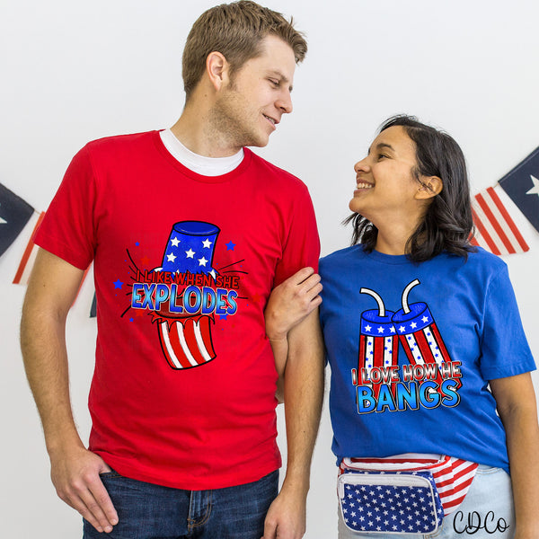 His & Her 4th of July DTF