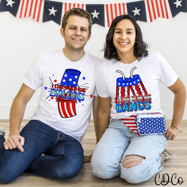 His & Her 4th of July DTF