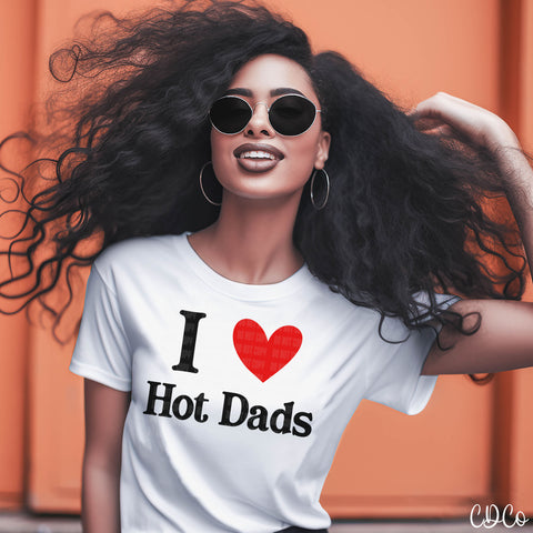 I Love Hot Dads 5321 DTF