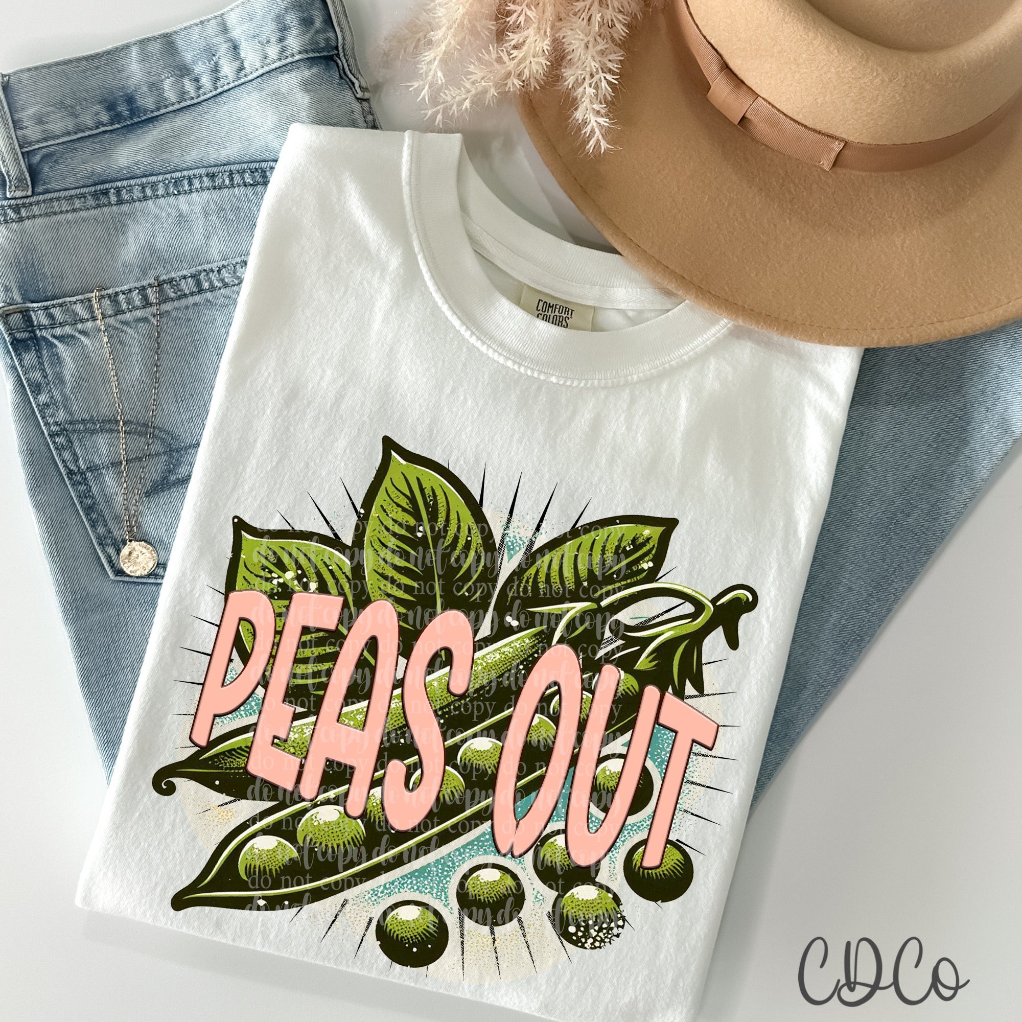 Peas Out DTF