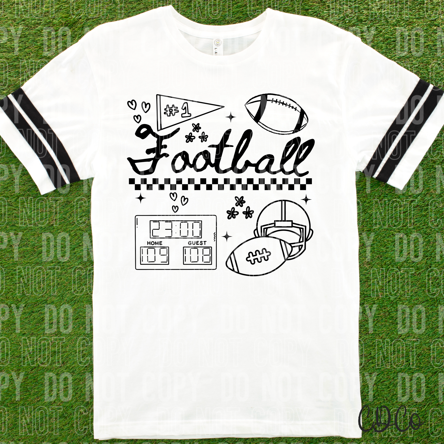 Football Doodle 6242 DTF