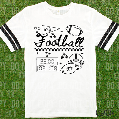 Football Doodle 6242 DTF