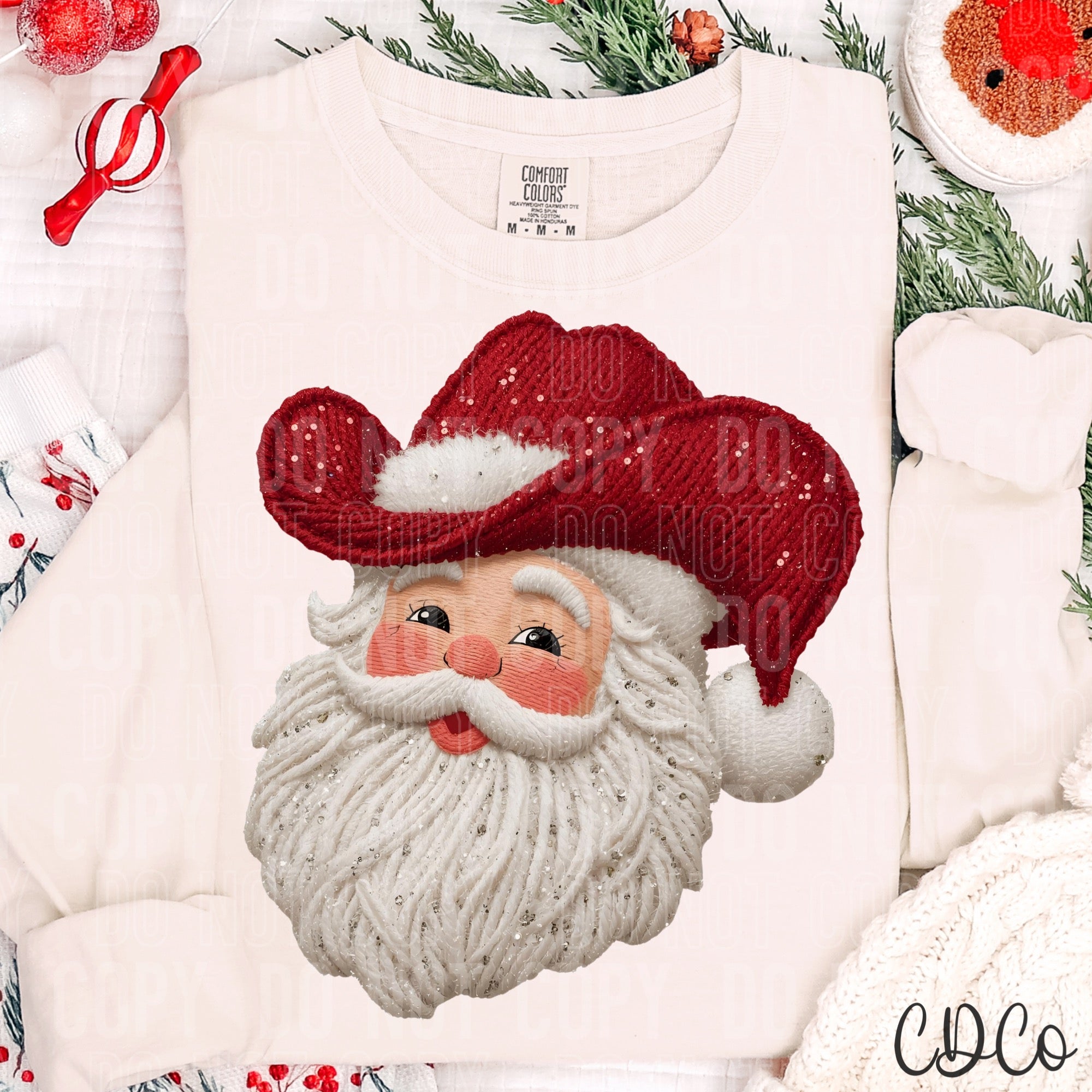 Cowboy Santa - 8026 DTF