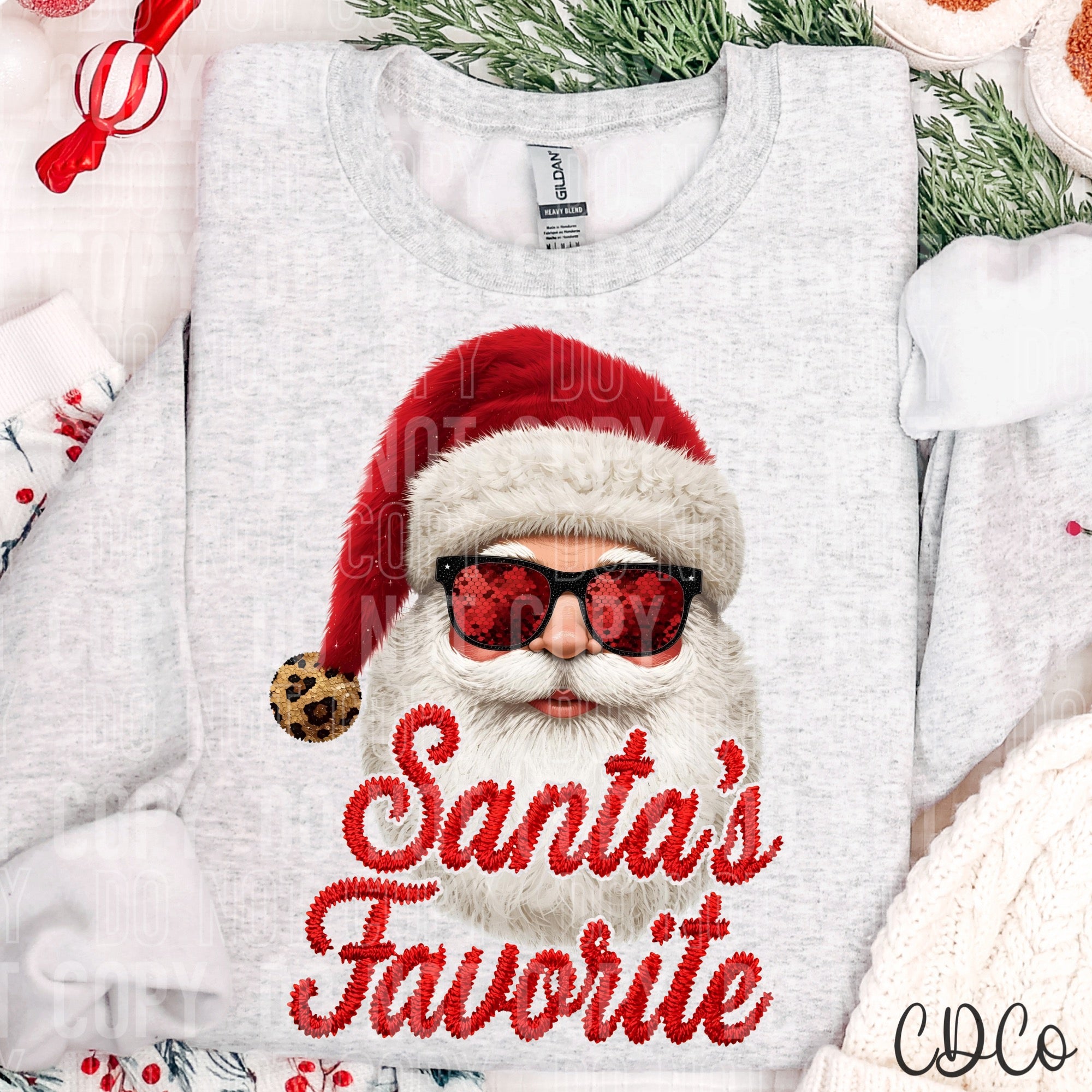 Santa's Favorite - 8027 DTF