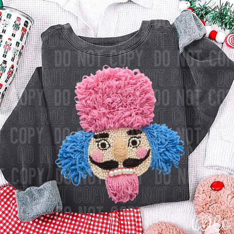 Nutcracker Pink Blue - 8028 DTF