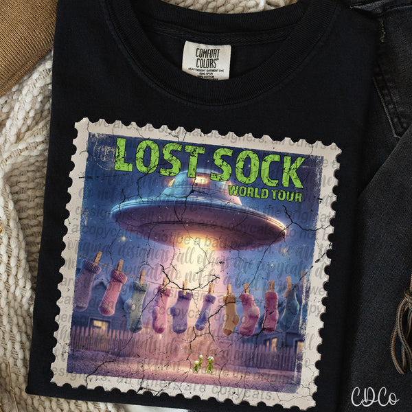 Whimsy World Tour Stamps Vintage 1 of 1 DTF