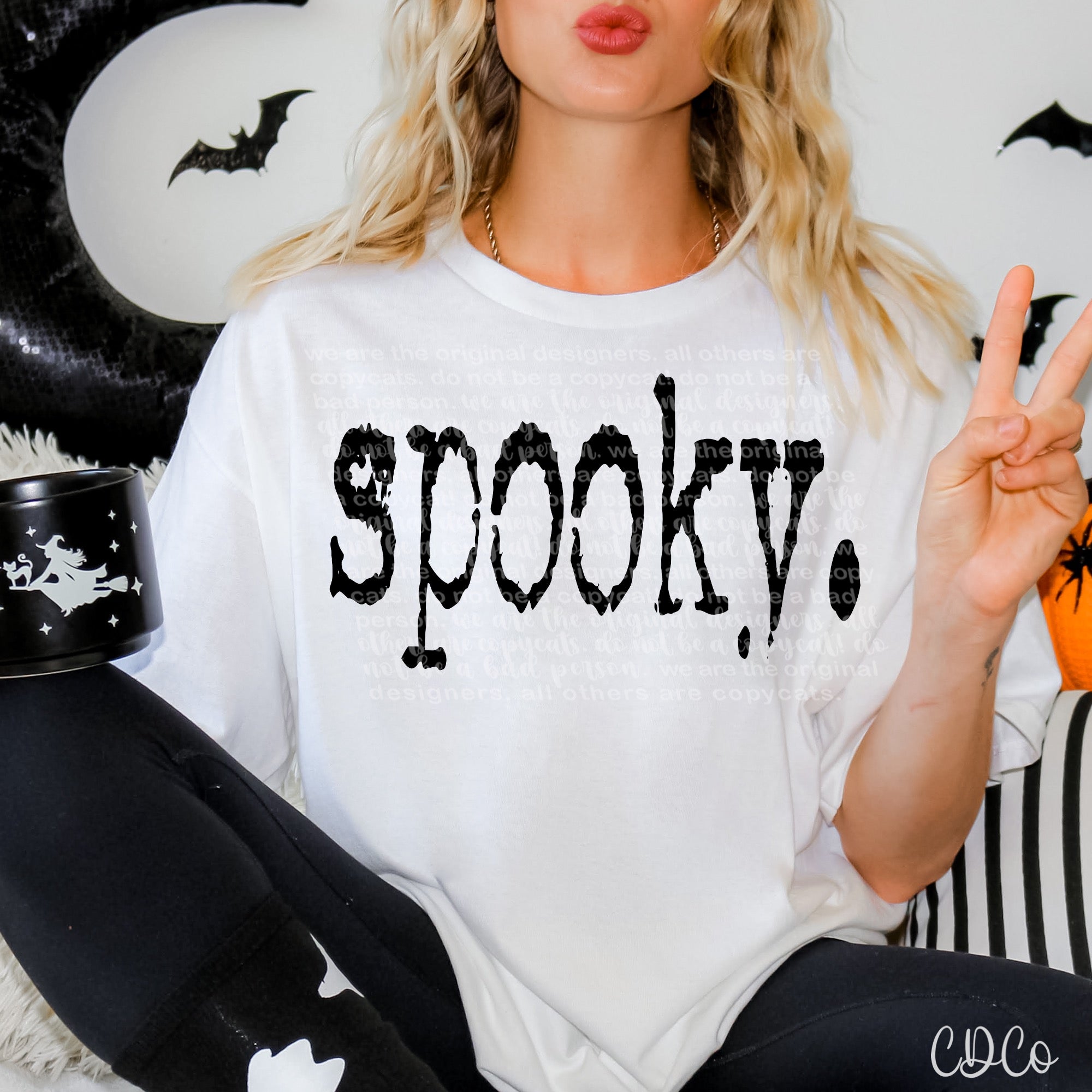 Halloween Themed Typography DTF