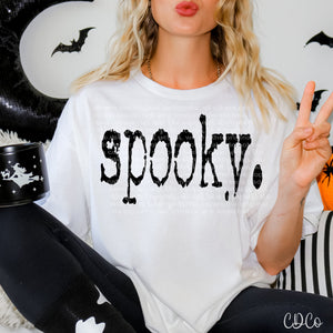 Halloween Themed Typography DTF