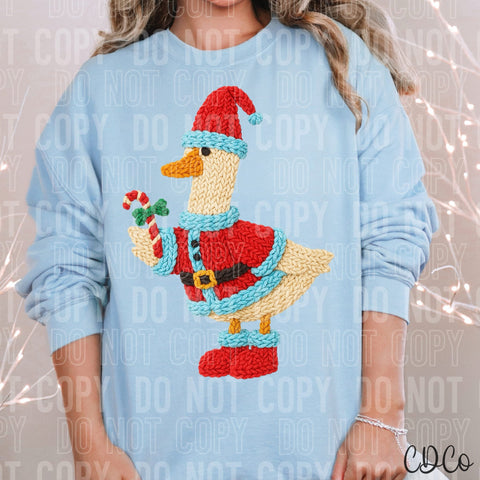 Christmas Goose Faux Yarn - 8055 DTF