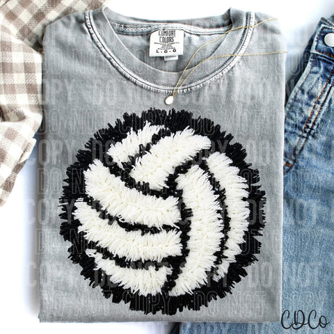 Volleyball Faux - 8059 DTF
